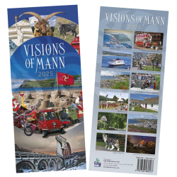 2025- Visions of Mann - Slim Calendar MG 385
